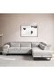 Elviso Corner Sofa Bed- Beige - 5