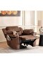 Hireem Single Seater Recliner Sofa - Brown - 3