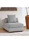 Monro Armeless Sofa - Dark Grey
