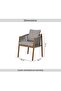 Goploania Outdoor Single Chair - Grey - 8