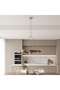 Aether 12-light 3w Led Pendant Lamp 3000k Warm Light 85x170cm - Brown