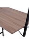 Weltech Writing Desk With Shelves - Natural Black - 6