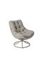 Solariza Outdoor Swivel Rocking Chair-offwhite
