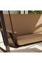 Mertino 3 Seater Swing - Brown - 3