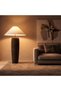 Caldea E27 Polyresin Floor Lamp 82x160cm - Brown - 2