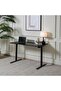 Navo Office Desk With Adjustable Height - Black