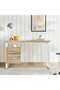 Tacy Study Desk Melamine - Natural White - 2