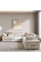 Dronto New Corner Sofa Set - Beige - 3
