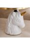 Yankee E14 Horse Ceramic Table Lamp 18x28.5cm - White - 3