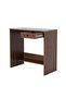 Linz Writing Desk With 1 Drawer - Walnut - 7