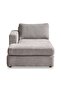 Reem Left Arm Modular Chaise- Grey - 7
