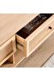 Blaiz Tv Unit Upto 80 Inches Solid Wood - Natural - 3