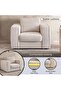Hom Single Seater Sofa - Beige - 7