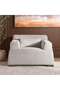 Honto Single Seater Sofa - Beige - 3