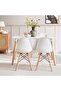 DORTHY NEW 1+4 DINING SET - WHITE NATURAL - 2
