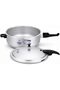kk 2-in-1 Wok Pressure Cooker, Durable Build, Promotes Healthy Cooking, Heat Resistant Handles, CGRS, Pressure Indication & Control, Heavy Body, Easy Open & Close (5 Liters) - 2