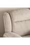 Samwise 3 Seater Recliner Sofa With Cup Holder - Beige - 7