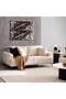 Hassa 3 Seater Sofa - Beige