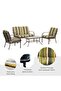 IRAA OUTDOOR SOFA SET 2+1+1+CT - MULTI COLOR - 7