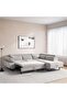 Elviso Corner Sofa Bed- Beige - 3