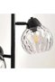 Everglow 3-lights E-14 Floor Lamp 38x160cm - Black - 3