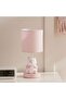 Panda E14 Ceramic Table Lamp Dia 15x33.5cm - Pink