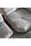 Macrame Corner Sofa Set Grey - 4