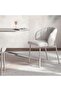 ARCHER NEW 1+6 DINING SET TRAVERTINE - BEIGE GREY - 5