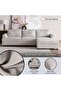 SYNES CORNER SOFA SET - BEIGE - 4