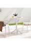 Livoly White Round Table Dia 60 Cm - White