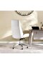 Nando High Back Office Chair - Brown - 3