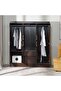 Flash 6 Door Wardrobe - Wenge - 2