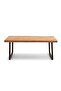 Charlotte Coffee Table Solid Wood - Natural Black - 4