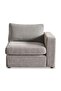 Reem Right Arm Sofa - Grey - 7