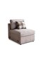 Specialty Armless Sofa - Grey - 4