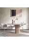 ARCHER NEW 1+6 DINING SET TRAVERTINE - BEIGE GREY - 3