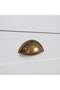 Almada 4 Door Wardrobe - White - 7