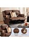 Hireem 2 Seater Recliner Sofa- Brown - 4