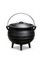 Ferric Cast Iron Cauldron Pot 3l -black - 3