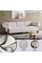Node 3 Seater Sofa - Beige - 8