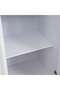 ENSTATITE 6 DOOR WARDROBE WITH 4 DRAWERS-WHITE - 3