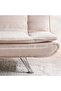 Parisa Sofa Bed - Beige & Silver - 5