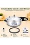 kk 2-in-1 Wok Pressure Cooker, Durable Build, Promotes Healthy Cooking, Heat Resistant Handles, CGRS, Pressure Indication & Control, Heavy Body, Easy Open & Close (5 Liters) - 8