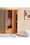 Enstatite 4 Door Wardrobe With 2 Drawers-brown - 6