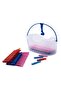 Fancy 90-piece Clothes Peg Set With Basket - Multi - 2