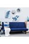 Caldo Sofa Bed - Blue - 3