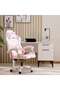 Osborne Gaming Chair - White Pink