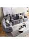 Harmonious Wedge Corner Modular Recliner - Grey - 5