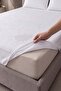 Bamboo Liquid-Proof Fitted Full Edge Mattress Protector Mattress Cover White - 4