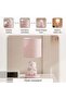 Panda E14 Ceramic Table Lamp Dia 15x33.5cm - Pink - 4
